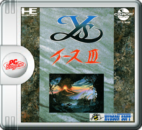 The coverart image of Ys III: Wanderers from Ys