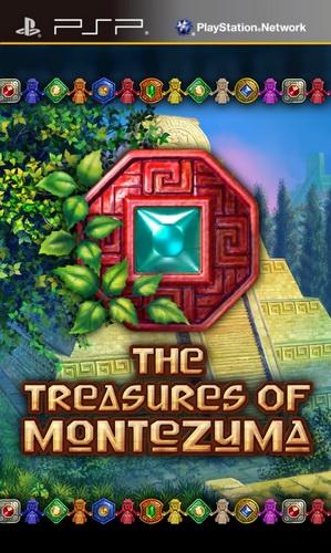 The coverart image of The Treasures of Montezuma
