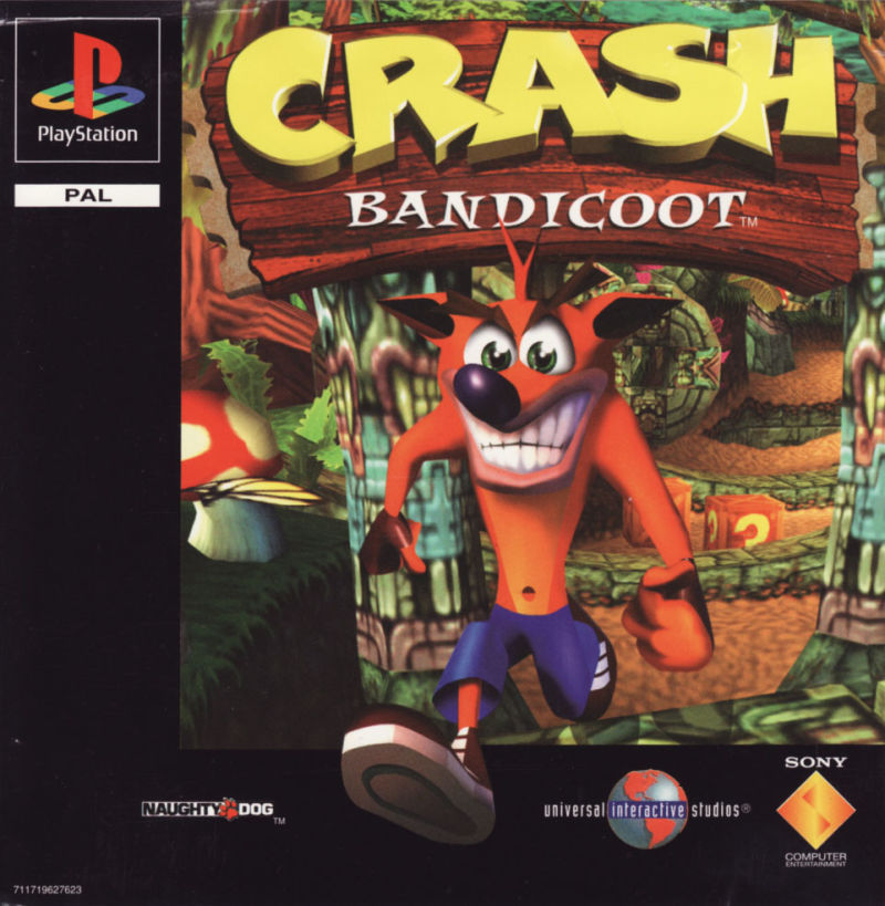 The coverart image of Crash Bandicoot