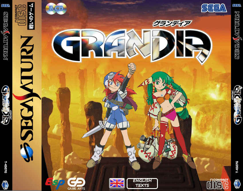 The coverart image of Grandia