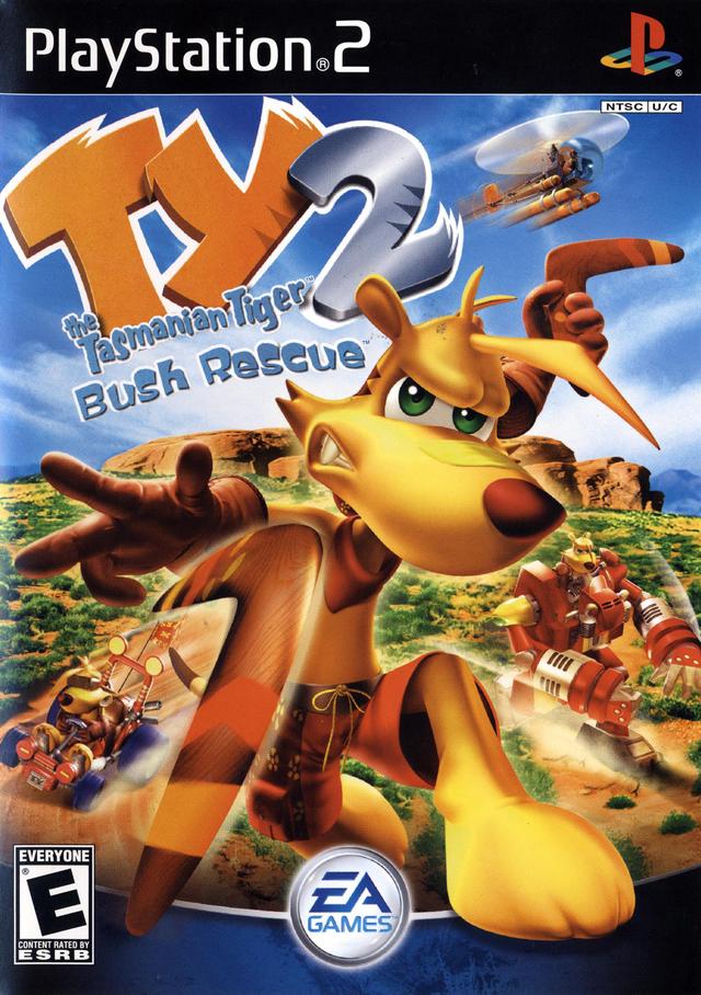 The coverart image of Ty the Tasmanian Tiger 2: Bush Rescue