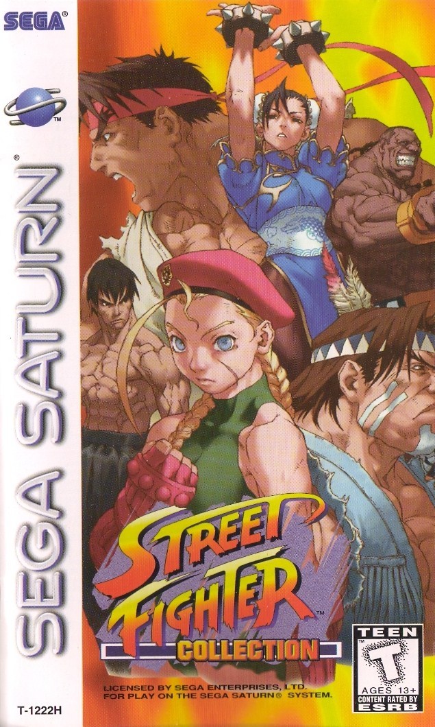 The coverart image of Street Fighter Collection