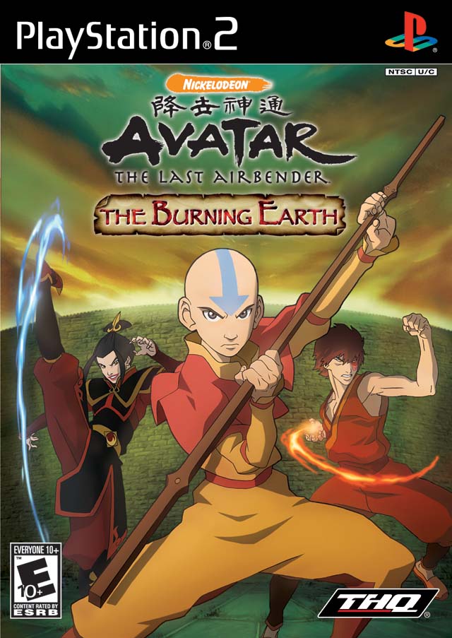 The coverart image of Avatar: The Last Airbender - The Burning Earth