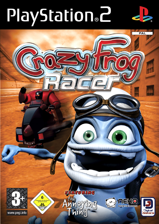 The coverart image of Crazy Frog Racer