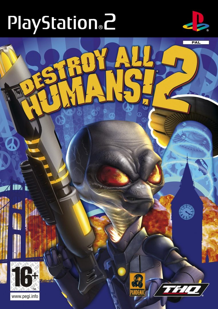 The coverart image of Destroy All Humans! 2