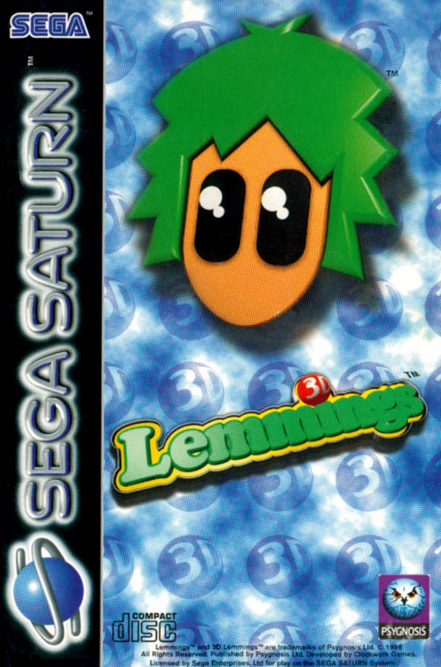 The coverart image of 3D Lemmings