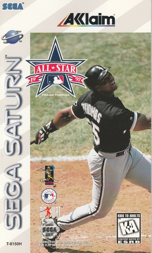 The coverart image of All-Star Baseball '97 Featuring Frank Thomas