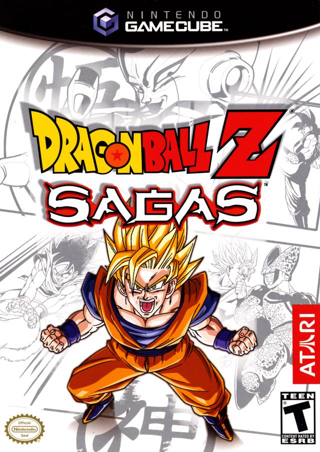 The coverart image of Dragon Ball Z: Sagas