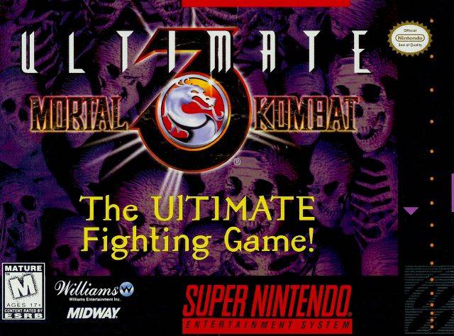 The coverart image of Ultimate Mortal Kombat 3