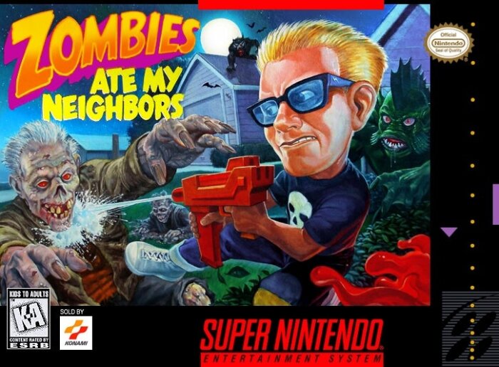 The coverart image of Oh No! More Zombies Ate My Neighbors!