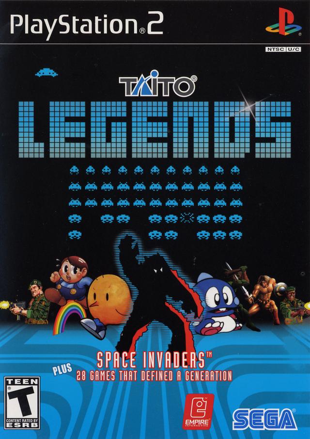 The coverart image of Taito Legends