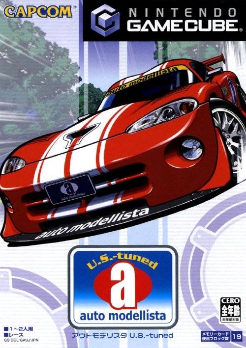 The coverart image of Auto Modellista: U.S.-tuned