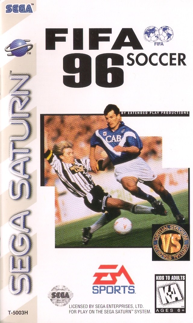 The coverart image of FIFA Soccer 96