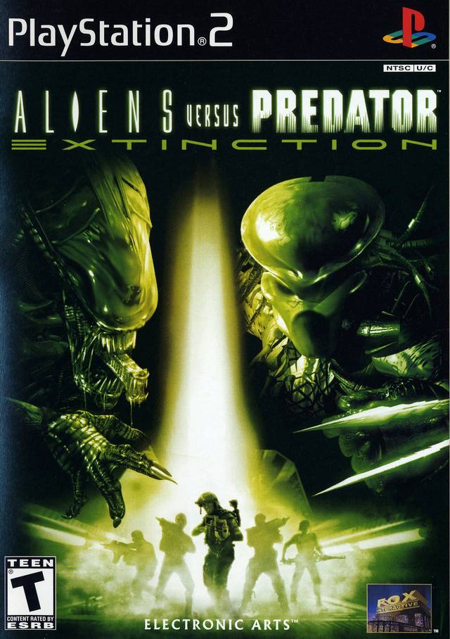 The coverart image of Aliens Versus Predator: Extinction