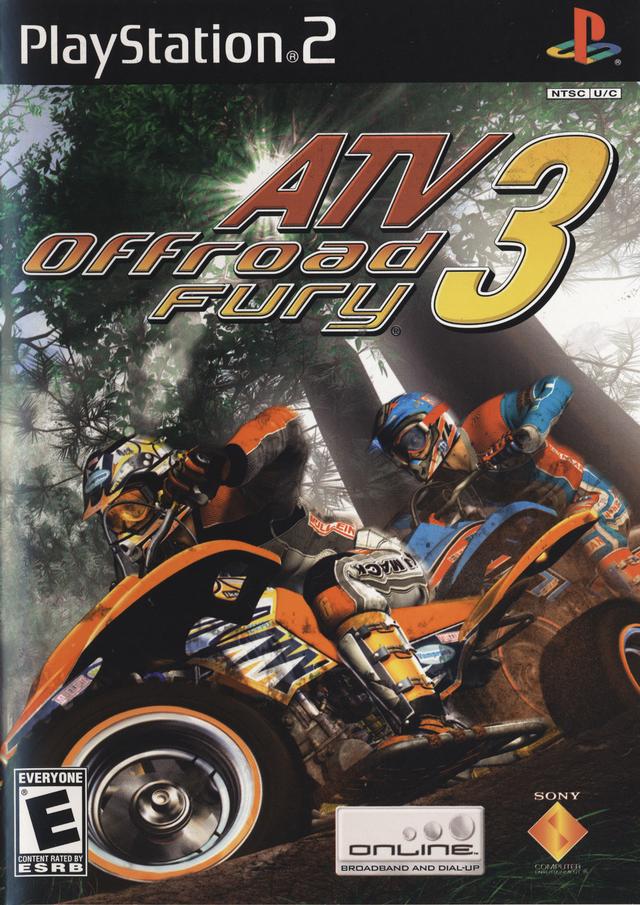 The coverart image of ATV Offroad Fury 3