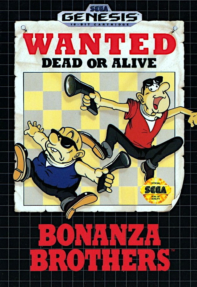 The coverart image of Bonanza Bros.