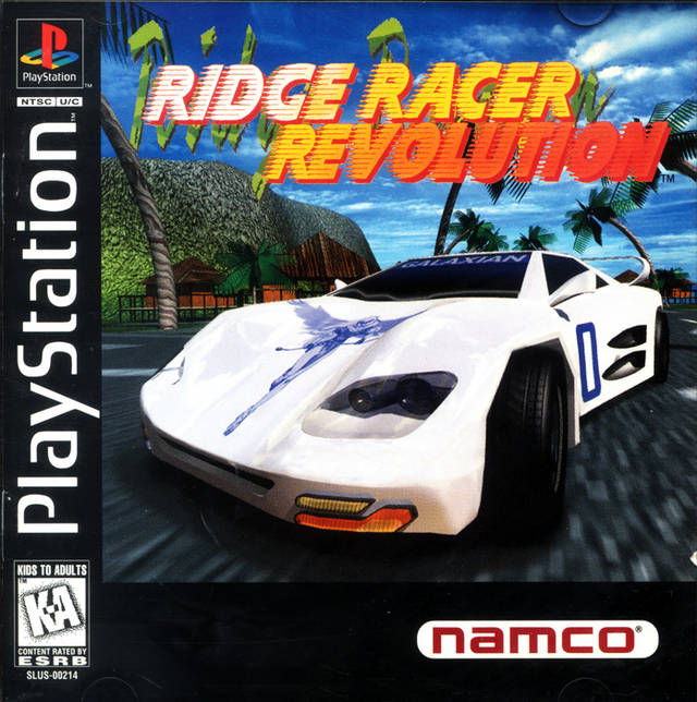 The coverart image of Ridge Racer Revolution