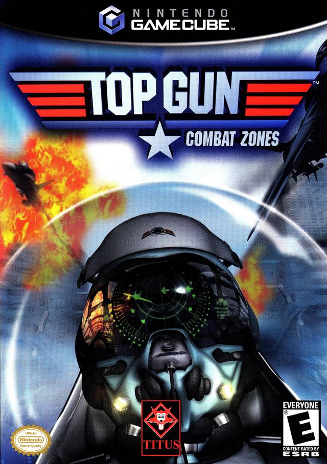 The coverart image of Top Gun: Combat Zones