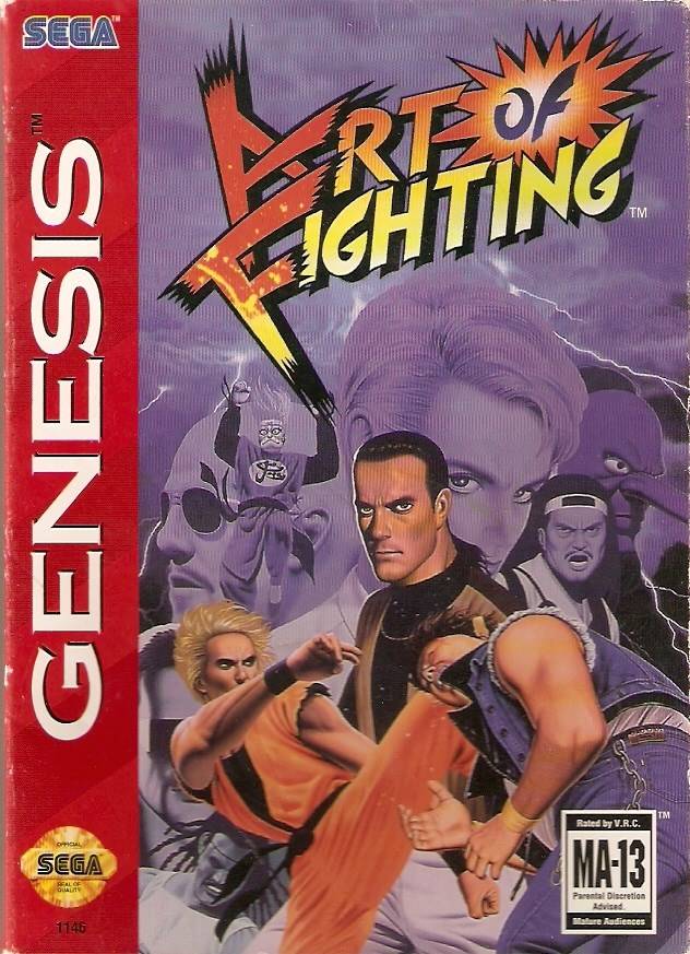 The coverart image of Art of Fighting