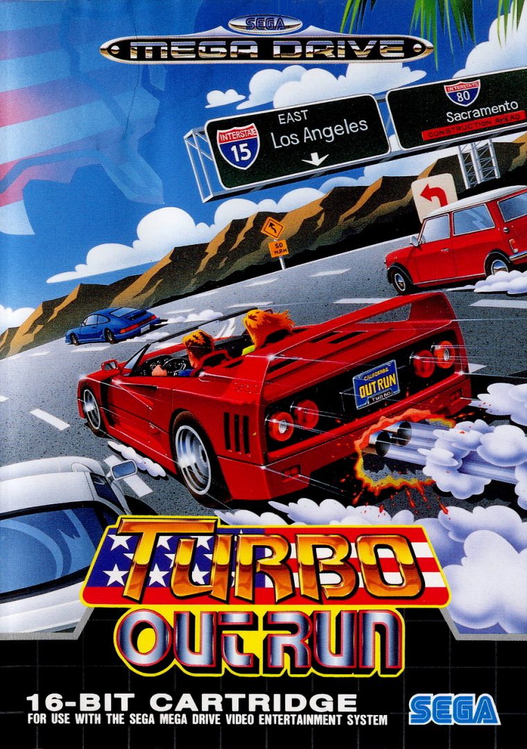 The coverart image of Turbo OutRun