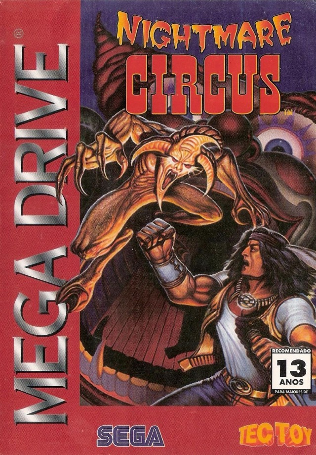 The coverart image of Nightmare Circus