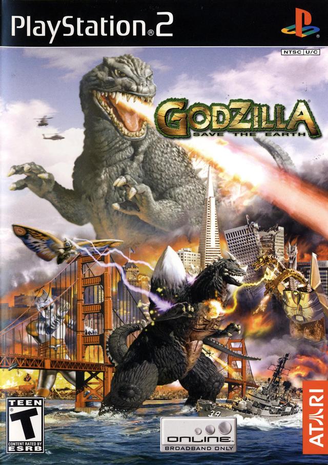 The coverart image of Godzilla: Save the Earth