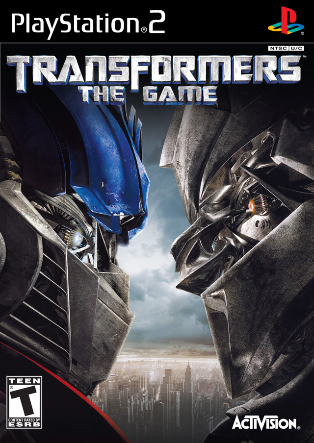 The coverart image of Transformers: The Game