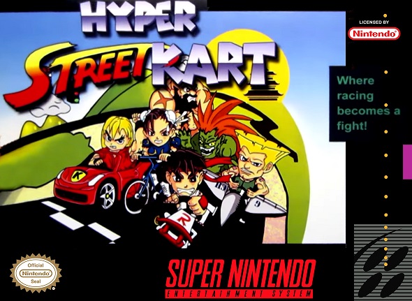 The coverart image of Hyper Street Kart