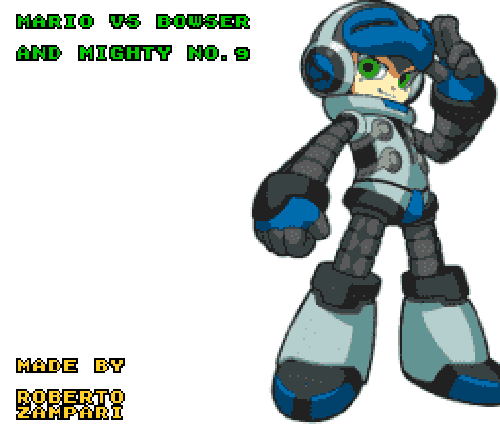 The coverart image of Mario vs. Bowser and Mighty No. 9