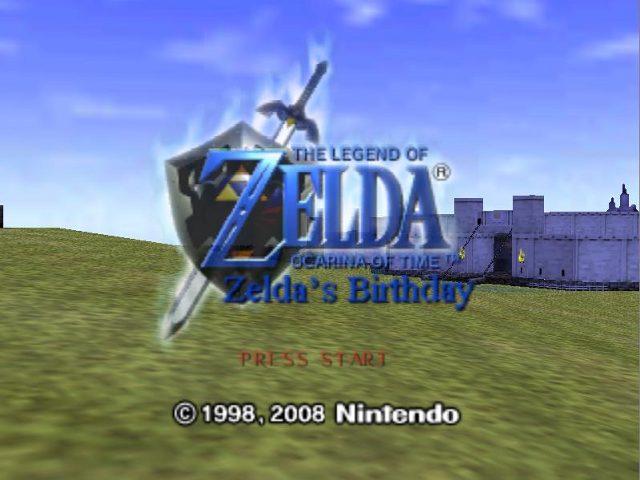 The coverart image of Zelda's Birthday (Hack)