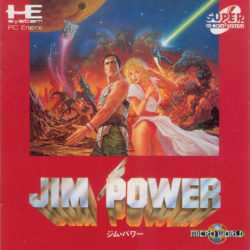 Coverart of Jim Power in Mutant Planet