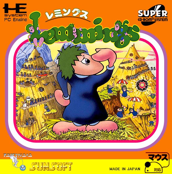 The coverart image of Lemmings