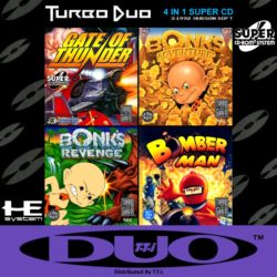 4 in 1 Super CD: Gate of Thunder + Bonk's Adventure + Bonk's Revenge