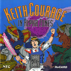 Keith Courage in Alpha Zones