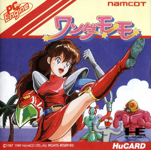 The coverart image of Wonder Momo