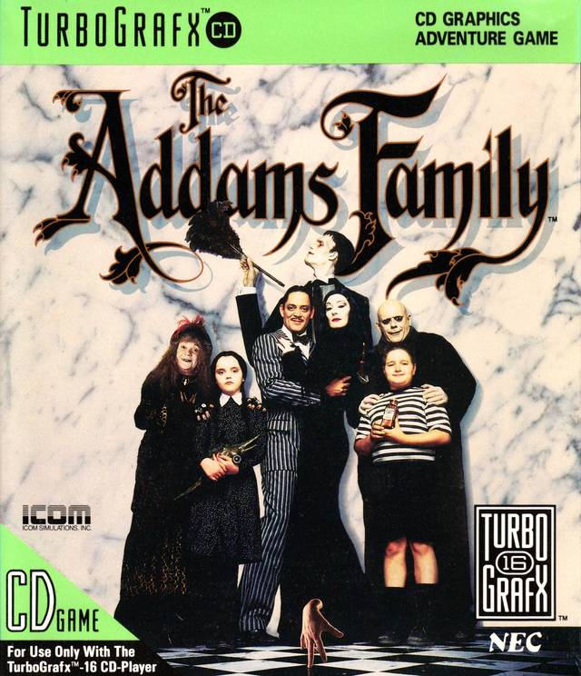The coverart image of The Addams Family