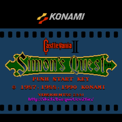 Castlevania II (English Re-translation+Map)