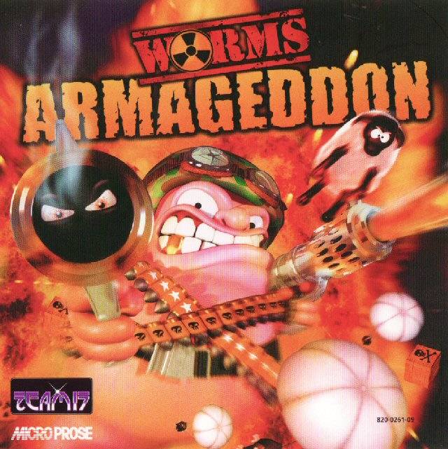 The coverart image of Worms Armageddon
