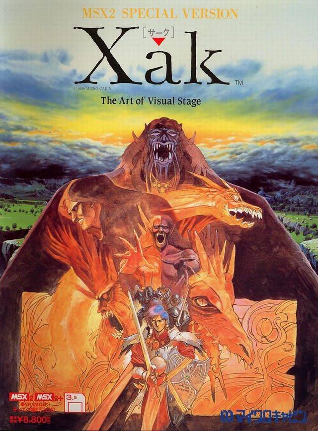 The coverart image of Xak: The Art of Visual Stage