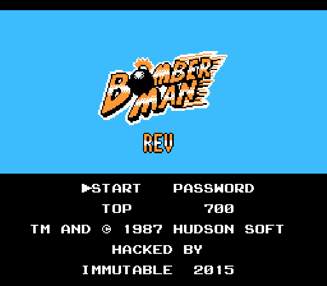 The coverart image of Bomberman Rev