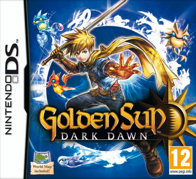The coverart image of Golden Sun: Dark Dawn