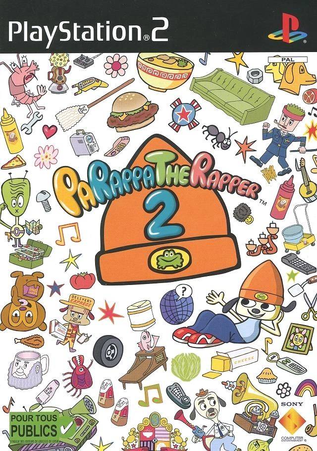 The coverart image of PaRappa the Rapper 2
