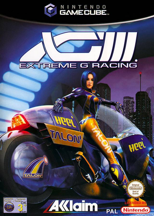 The coverart image of XGIII: Extreme G Racing