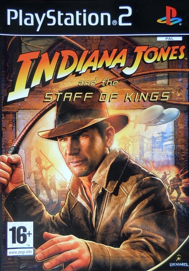 The coverart image of Indiana Jones and the Staff of Kings
