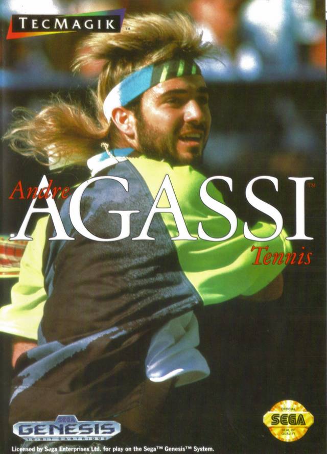 The coverart image of Andre Agassi Tennis