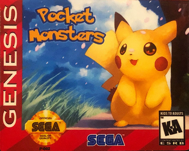 The coverart image of Pocket Monsters