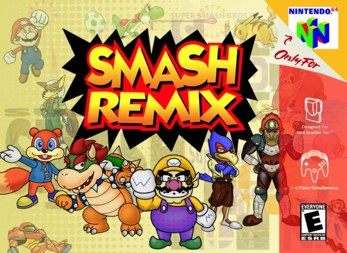 The coverart image of Smash Remix