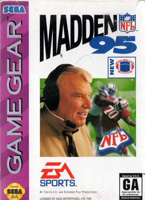 The coverart image of Madden NFL 95