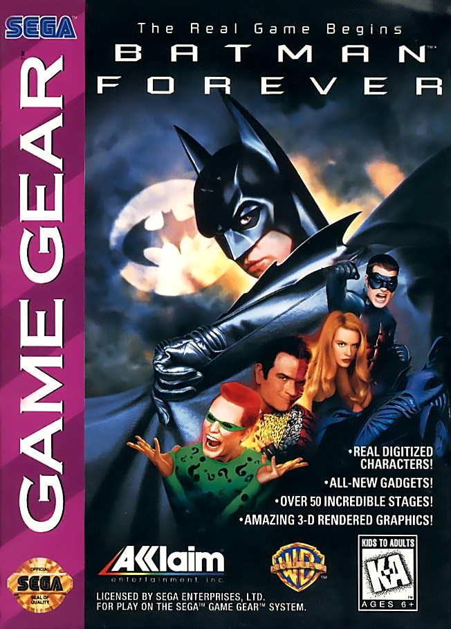 The coverart image of Batman Forever