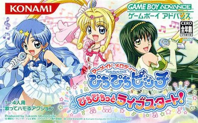 The coverart image of Mermaid Melody: Pichi Pichi Pitch - Pichi Pichitto Live Start!